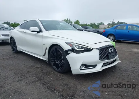 2018 Infiniti Q60 Luxe 300/Sport 300 z USA, uszkodzony, nr VIN JN1EV7EL1JM391708
